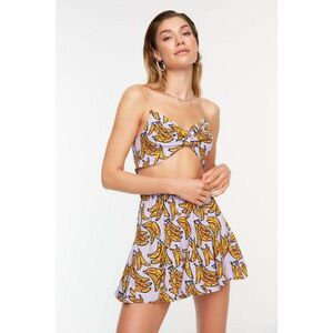 Trendyol Fruit Patterned Blouse-Skirt Set kép