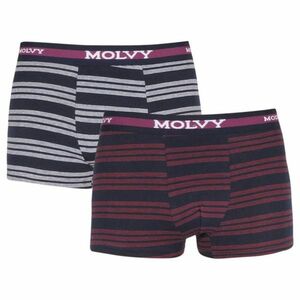 2PACK Men's boxers Molvy multicolored (2MP-312-BEU) kép