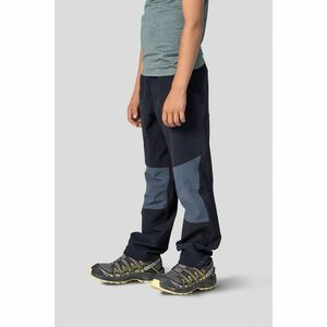 Dětské softshellové kalhoty Hannah LUIGI JR anthracite/dark slate kép