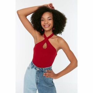Trendyol Red Snap-On Knitted Body with Snaps kép