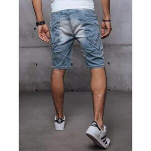 Men's denim blue shorts Dstreet SX2126 kép
