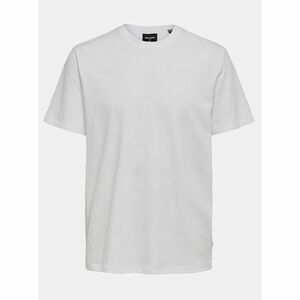 White basic T-shirt ONLY & SONS Millenium - Men kép