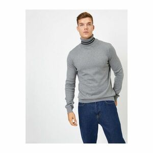 Koton Cotton Turtleneck Long Sleeve Knitwear Sweater kép