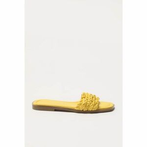 Trendyol Yellow Women's Slippers kép