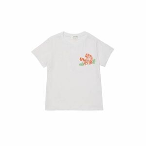 Trendyol White Embroidered Boy Knitted T-Shirt kép