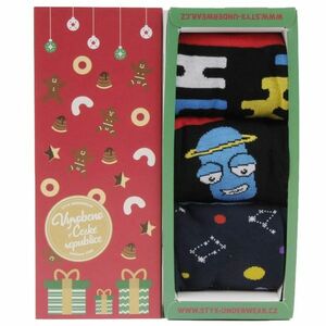 3PACK merry socks Styx high in a gift box (H10575455) kép
