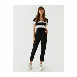 Koton Elastic Waist Trousers Ankle Length kép