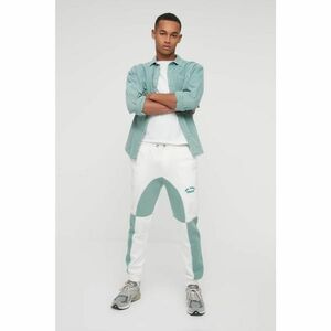 Trendyol Mint Men Regular Fit Color Block Printed Sweatpants kép