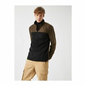 Koton Half Zipper Fleece Sweatshirt kép