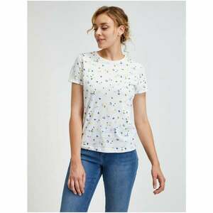 White Women's Patterned T-Shirt Tom Tailor - Women kép