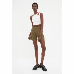 Trendyol Khaki Basic Shorts & Bermuda kép
