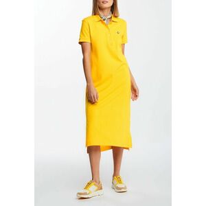 sárga póló ruha kép