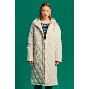 KABÁT GANT D1. OVERSIZED QUILTED PARKA fehér XL kép