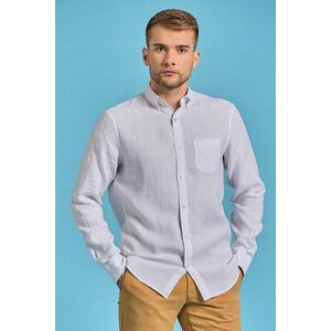 ING GANT D2.REG LINEN SHIRT BD fehér XXL kép