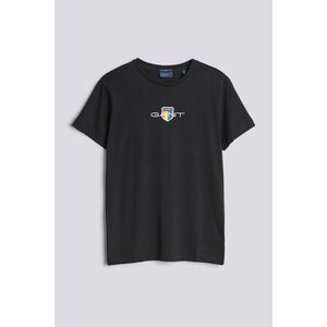 PÓLÓ GANT D.1 GANT PRIDE SS T-SHIRT fekete XXXL kép