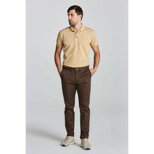 NADRÁG GANT HALLDEN TWILL CHINOS barna 33/34 kép