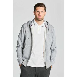 MELEGÍTŐ FELSŐ GANT THE ORIGINAL FULL ZIP HOODIE szürke XL kép