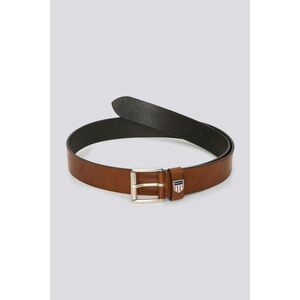 ÖV GANT D1. RETRO SHIELD LEATHER BELT barna 110 kép