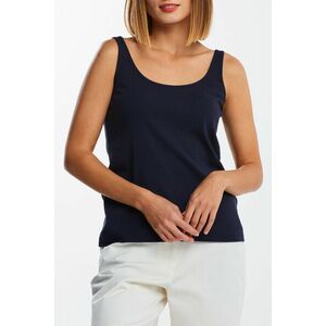 TOP GANT D1. 1X1 RIB TANK TOP kék S kép