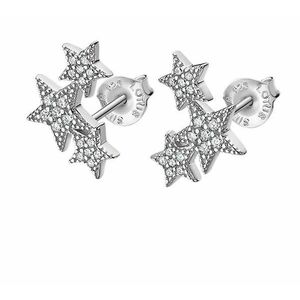 Lotus Silver Lotus Silver Elegáns ezüst fülbevaló cirkónium kövekkel Csillagok LP3192-4/1 kép