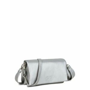 Női mini levél hosszúkás táska LUIGISANTO ezüst kép