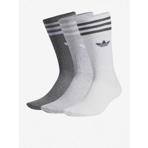 adidas Originals Solid Crew Sock Zokni 3 pár Fehér kép
