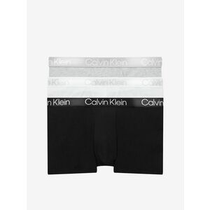 Calvin Klein 3 db-os Boxeralsó szett Fekete Szürke kép