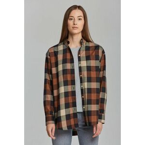 ING GANT D2. PP RELAXED CHECK SHIRT barna 40 kép