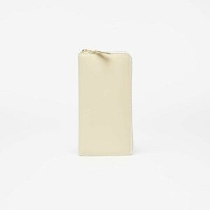 Comme des Garçons Wallet Classic Colour Leather Wallet Off White kép