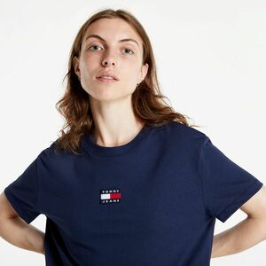 Tommy Jeans Tommy Center Badge Tee Twilight Navy kép
