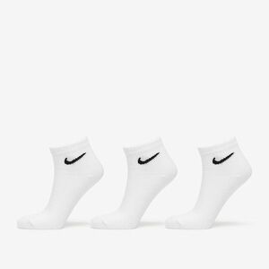 Nike Everyday Lightweight Ankle Socks 3-Pack White kép
