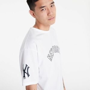 New Era New York Yankees Washed Pack Wordmark T-Shirt White kép