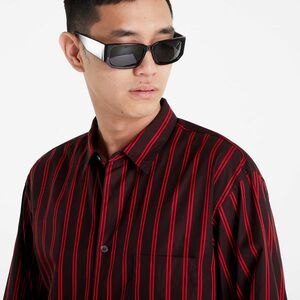 Comme des Garçons Shirt Yarn Dyed Stripe Shirt Black kép