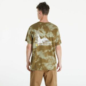 The North Face Himalayan Bottle Source Short Sleeve Tee Military Olive Dye Print kép