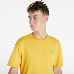 Tommy Jeans Tommy Signature Tee Prairie Yellow kép