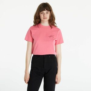 Tommy Jeans Relaxed Tommy Signature Short-Sleeved Tee Garden Rose kép