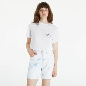 Tommy Jeans Relaxed Tommy Signature Short-Sleeved Tee White kép