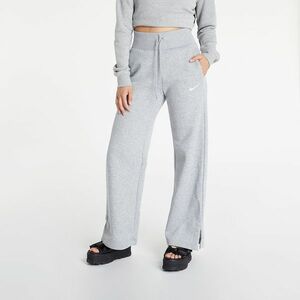 Nike Sportswear Phoenix Fleece Women's High-Waisted Wide-Leg Sweatpants Dk Grey Heather/ Sail kép