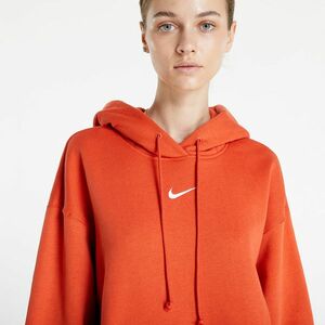 Nike Sportswear Phoenix Fleece Women's Oversized Pullover Hoodie Mantra Orange/ Sail kép