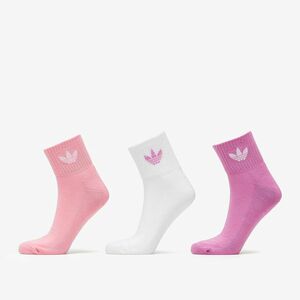 adidas Mid Ankle Crew Socks 3-Pack Multicolor kép