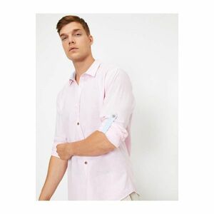 Koton Men's Long Sleeve Classic Collar Casual Shirt kép