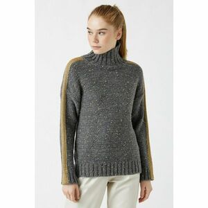 Koton Women's Knitted Gray Knitwear Sweater kép