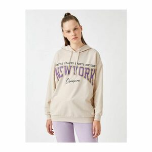 Koton New York Printed Hoodie Sweatshirt kép