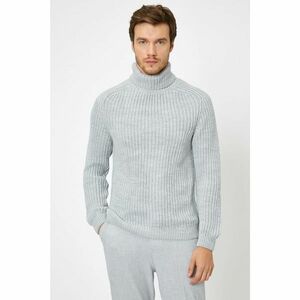 Koton Men's Gray Neck Sweater kép