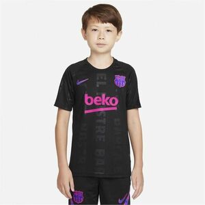 Nike Barcelona European Pre Match Shirt 2021 2022 Junior kép