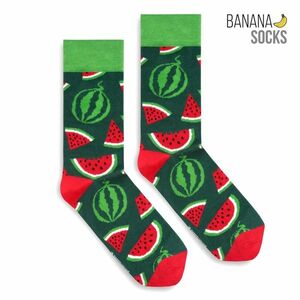 Banán zokni Unisex zokni klasszikus görögdinnye kép