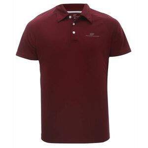 FROSAKER - men's functional polo shirt - Wine red kép