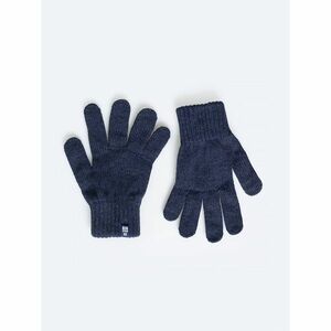 Big Star Man's Gloves Gloves 173157 Blue Knitted-403 kép
