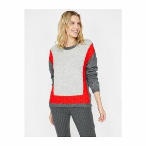 Koton Color Block Knitwear Sweater kép
