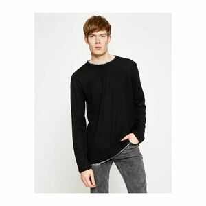 Koton Men's Black Long Sleeve Sweater kép